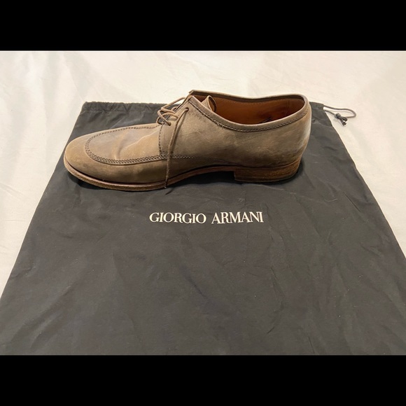 Giorgio Armani Brown Leather shoes - Picture 2 of 6
